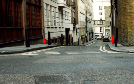 Brick street from Down Street, W1